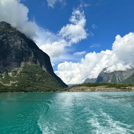 Panorama #casasolvik #loen فيلة لوين